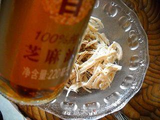 六六大顺--年菜之冷盘--脆如意&红油鸡丝的做法步骤：4