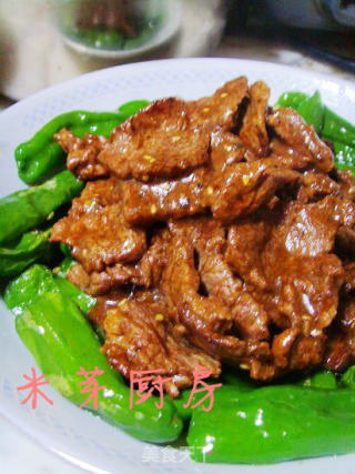 孜然牛肉的做法步骤：2