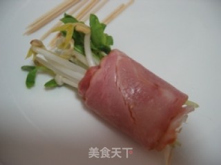 万事如意--金丝培根如意卷的做法步骤：6