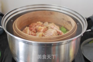 喜气洋洋--腐乳蒸滑鸡的做法步骤：3