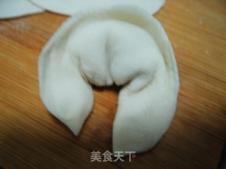 金银满盆--金银元宝饺子的做法步骤：5