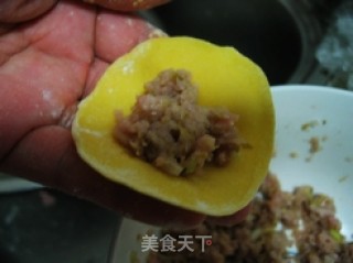 金银满盆--金银元宝饺子的做法步骤：5