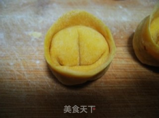 金银满盆--金银元宝饺子的做法步骤：5