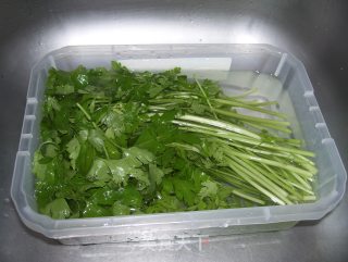 菜汁面做法的做法步骤：4
