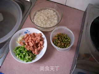 青椒藕丁的做法步骤：2