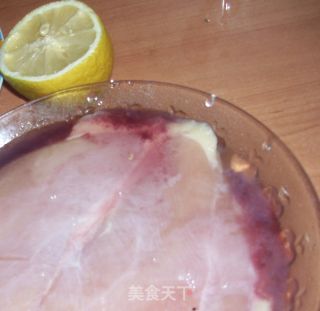 柠檬鸡的做法步骤：2