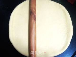 淡奶油吉士花卷面包的做法步骤：3