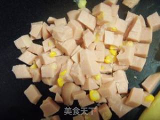 淡奶油吉士花卷面包的做法步骤：3