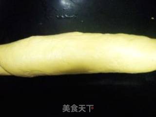 淡奶油吉士花卷面包的做法步骤：3