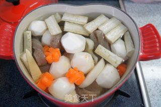 【MOMO年夜菜】五福临门 日式根菜杂煮的做法步骤：7