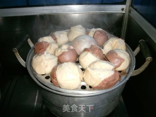 【芝麻开花节节高】——送您开花馒头，祝您新年好运来的做法步骤：2