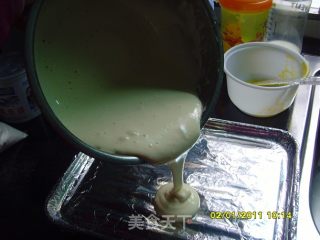 爱心双味蛋卷的做法步骤：2