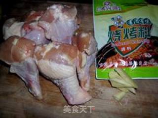 微波炉鸡腿的做法步骤：2