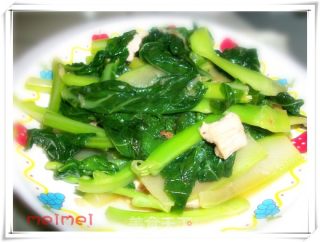 家常菜谱@@芥兰炒肉片的做法步骤：4