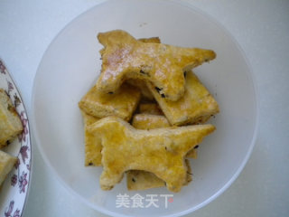 肉松海苔饼干的做法步骤：2