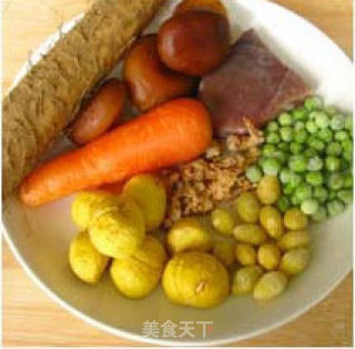 咸鲜腊八粥的做法步骤：2