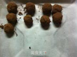 松露巧克力的做法步骤：3