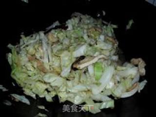 腊肉炒包菜的做法步骤：2