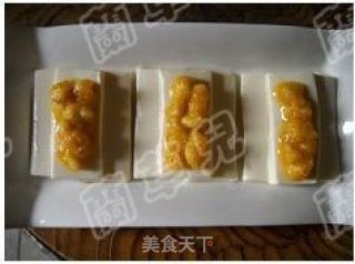 金沙豆腐的做法步骤：3