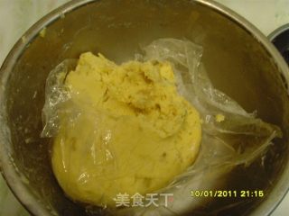 椰香番薯饼的做法步骤：2