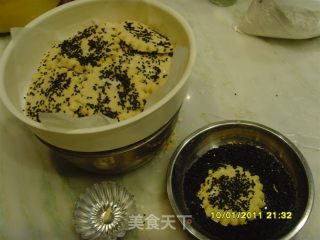 椰香番薯饼的做法步骤：2