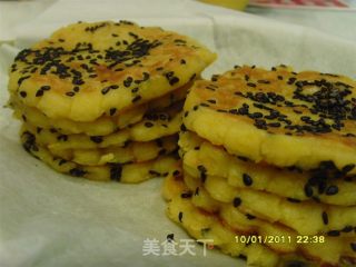 椰香番薯饼的做法步骤：2