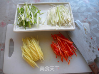 清蒸牙片鱼的做法步骤：3