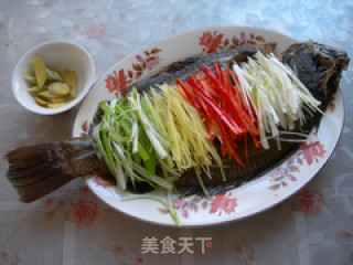 清蒸牙片鱼的做法步骤：3