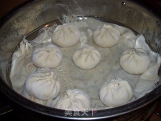 蒸豆包的做法步骤：2