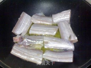 烧带鱼的做法步骤：3