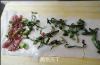 猪肠粉大变身--牛肉肠粉的做法步骤：2