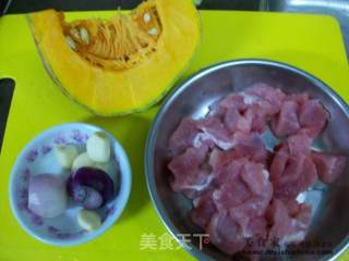 南瓜蛋炸辣肉的做法步骤：4