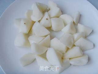 甜甜蜜蜜：拔丝山药的做法步骤：3