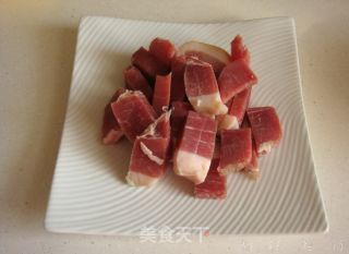 莴笋版腌笃鲜的做法步骤：2