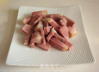 莴笋版腌笃鲜的做法步骤：2