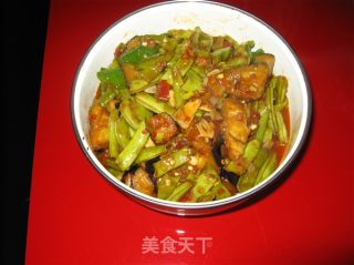 茄子烧豆角的做法步骤：2