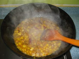 咖喱土豆鸡肉饭的做法步骤：2