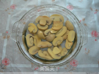 彩椒口蘑的做法步骤：2