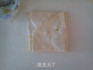 层层叠叠葱花饼的做法步骤：2