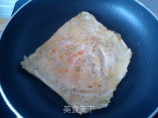层层叠叠葱花饼的做法步骤：2
