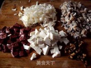 香菇螺肉羹的做法步骤：2