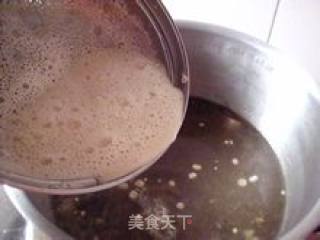 香菇螺肉羹的做法步骤：2