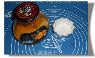 美味的诱惑--黄桃慕斯的做法步骤：2