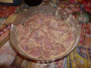 火鸡肉段的做法步骤：2