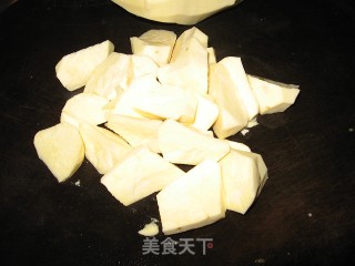 芥菜番薯汤的做法步骤：2