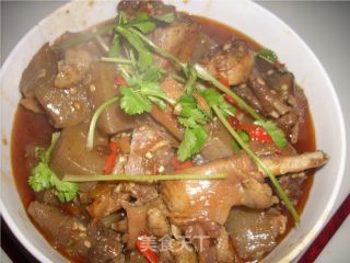 重庆特色之魔芋烧鸭子的做法步骤：2