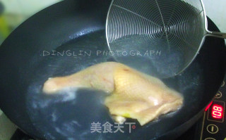 大吉大利——可乐鸡腿拼雪梨的做法步骤：2