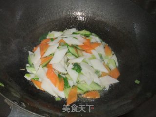 清炒山药的做法步骤：2