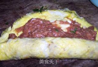 鸡蛋肉卷的做法步骤：3
