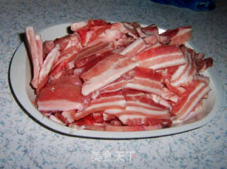酸菜粉丝白肉的做法步骤：3